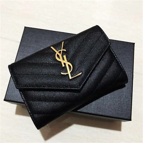 ysl wallet size|ysl wallet for sale.